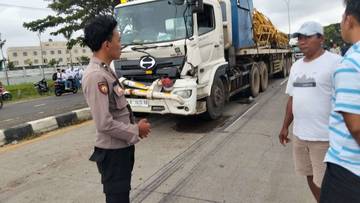 Kecelakaan Beruntun di Srengseng Indramayu, Satu Orang Meninggal