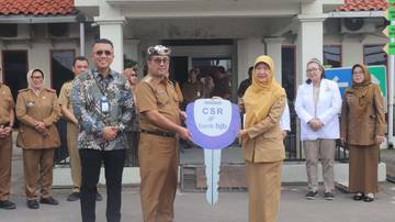 Bank BJB Salurkan Mobil UTD untuk RSUD Waled
