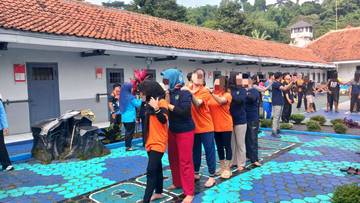 Gerak Sehat Warnai Lapas Kuningan