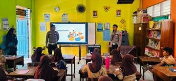 Satlantas Polres Ciko Gelar Police Goes to School