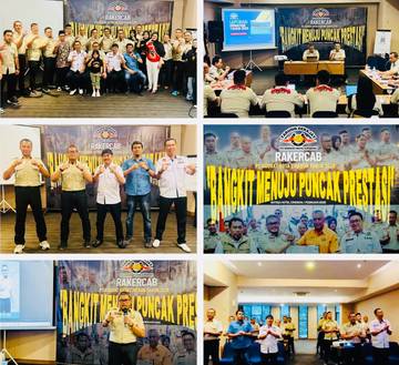 Cabor Tarung Derajat Kota Cirebon Gelar Rakercab 