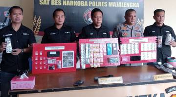 Polres Majalengka Selamatkan Seribu Jiwa dari Narkoba