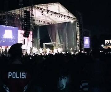 Rekayasa Lalu Lintas Konser Rhoma Irama Berjalan Lancar