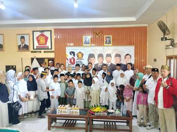HUT ke-18 Gerindra Indramayu Komitmen Kawal Program Prabowo