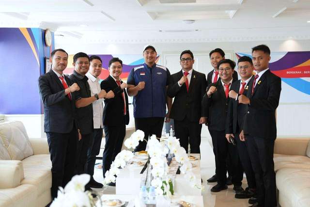 Menpora Dito Terima Audiensi Bakorpus Hipmi