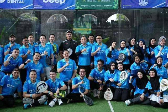 Menpora Dito Apresiasi Padel Couple Tournament Celebrity Edition