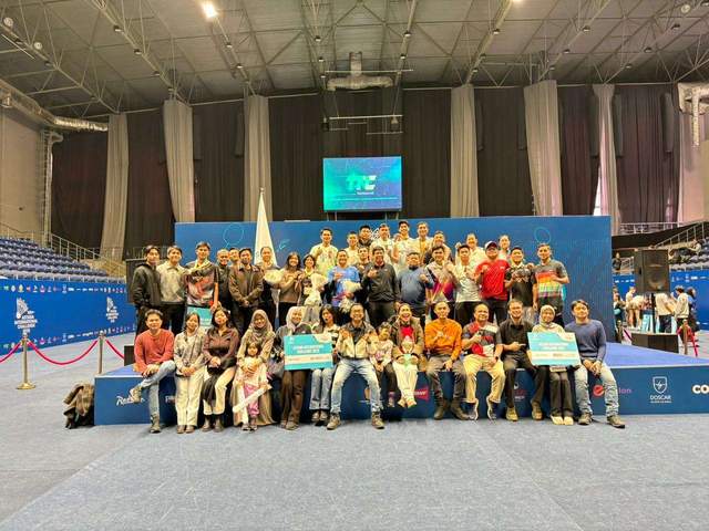 Indonesia Sabet Emas di Astana International Challenge 2025