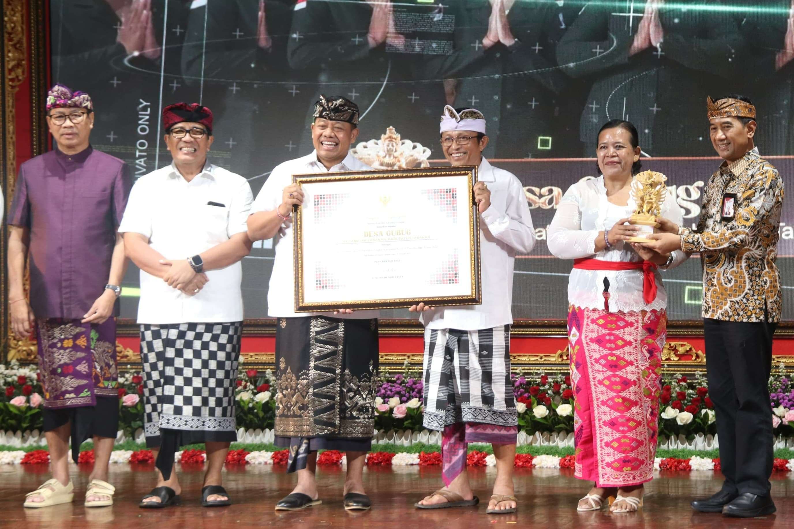 Desa Gubug Raih Penghargaan Desa Percontohan Anti Korupsi