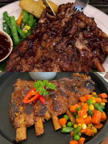 Iga Bakar Babi Dengan Racikan Rempah di Warung Vayana Ubud 