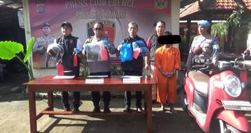 Duh,  Pengumpul Barang Bekas Nekat Mencuri Sepeda Motor