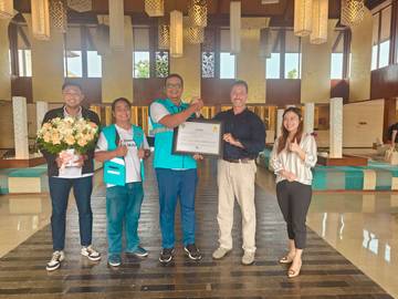Courtyard Bali Nusa Dua Resort Gunakan Energi Bersih REC PLN