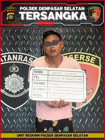 Nekat Culik Anak SD Minta Tebusan 100 Juta Pria Asal Seraya Dibekuk Polresta Denpasar