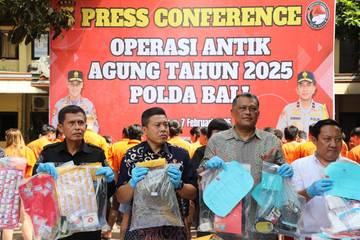 16 Hari Ops Antik Polda Bali & Jajaran Amankan 149 Pengedar Narkoba