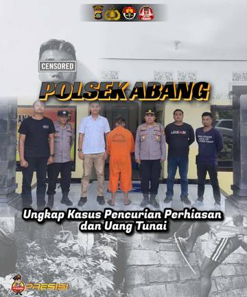Kurang dari 24 Jam, Polsek Abang Ungkap Kasus Pencurian Perhiasan dan Uang Tunai