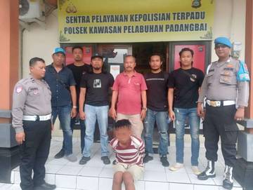 Polsek Padangbai Amankan Pelaku Pencurian di Dompu