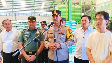 Jembrana Siaga Jaga Stabilitas Harga Pangan Jelang Ramadan, Kapolres dan Dandim Gelar Sidak 