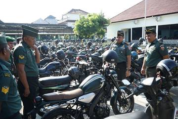 Kodim 1617/Jembrana Perketat Pemeriksaan Kendaraan Dinas, Pastikan Kesiapan Jelang Idul Fitri