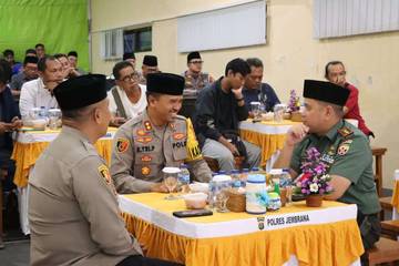 Polres Jembrana Gelar Buka Puasa Bersama Media 