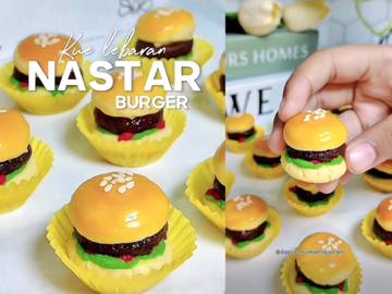 Nastar Burger: Inovasi Kue Kering Kekinian