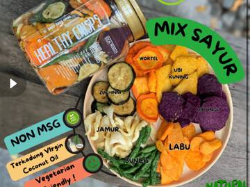 Kripik Sayur: Pilihan Camilan Sehat dan Lezat