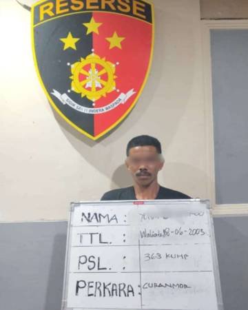 Polsek Dentim Ringkus Dua Pelaku Curanmor 