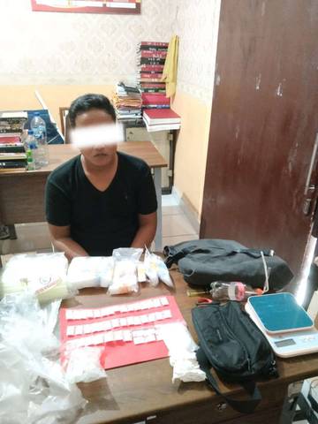 Polresta Denpasar Tangkap Pengedar Sabu, Amankan Barang Bukti Ratusan Gram