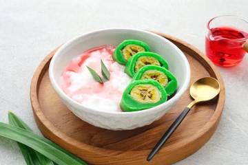 Es Pisang Ijo Kembali Viral