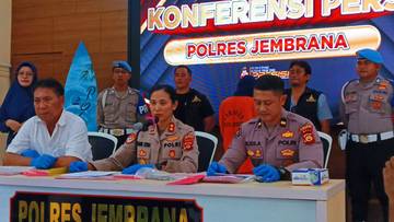 Gasak Motor dan Rampas Dompet dalam Sehari, Residivis Curas Dibekuk Polisi di Jembrana