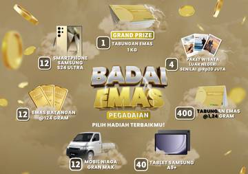Pegadaian Hadirkan “Badai Emas” bagi Nasabah