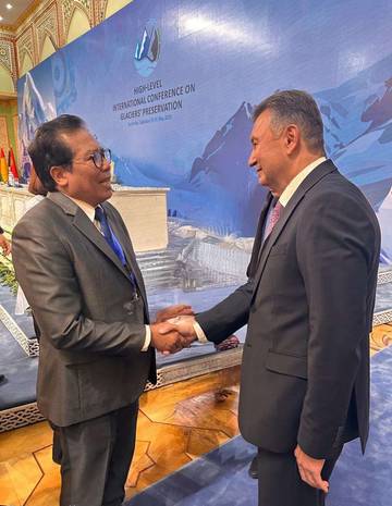 Dubes Fadjroel dan PM Tajikistan Membahas Investasi Alumina 