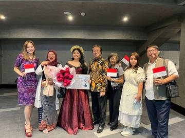 Indonesia Juara 3 di "Voice of Turan 2025" 