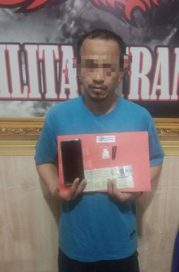 Satresnarkoba Polres Gianyar Amankan Buruh Harian Lepas  