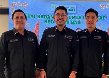 HIPMI Bali Lantik Sembilan Badan Otonom