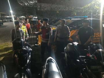 Patroli Gabungan Amankan 7 Sepeda Motor 
