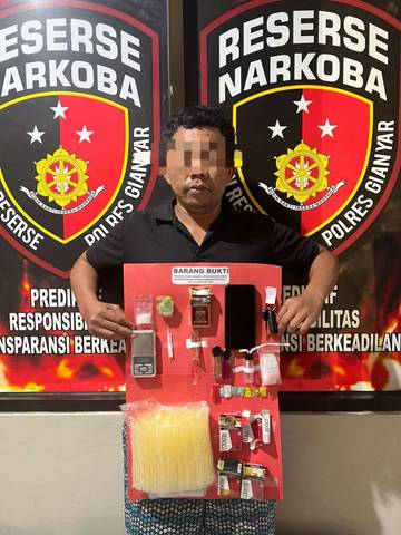 Polres Gianyar Ungkap Kasus Narkotika