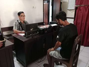 Polisi Tangkap Pencuri Puluhan Gas Elpiji di Jembrana 