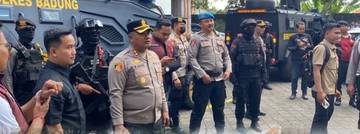 Kapolres Badung Pimpin Pengamanan Tahap II Kasus Penembakan