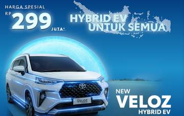Toyota Veloz HEV 2025 di Bawah Rp300 Juta