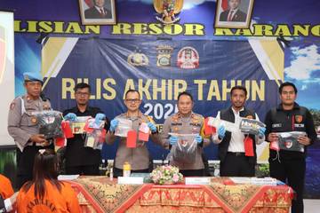 Desember, Polres Karangasem Ungkap 6 Kasus Kriminalitas Menonjol 