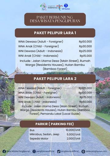  Mulai 1 Januari, Desa Penglipuran Terapkan Paket Wisata