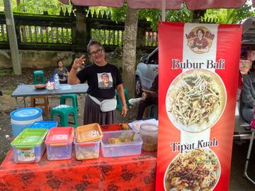 Berburu Bubur Bali di CFD Renon Denpasar