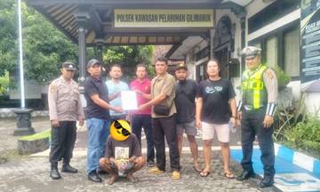 Hendak Kabur, Terduga Pelaku Curanmor Diciduk di Gilimanuk 