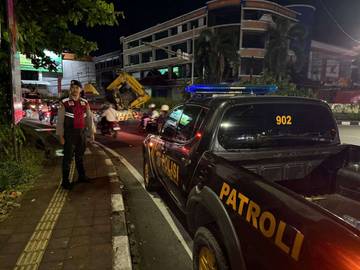  KRYD Polsek Denpasar Utara Antisipasi Gangguan Kamtibmas