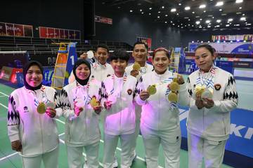 Target 5 Emas Terpenuhi, Indonesia Bidik Juara Umum