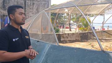 Pemantauan dan Relokasi Telur Penyu di Pantai Kuta