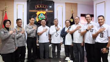 Kapolda Bali Terima Audiensi BPK RI Bali