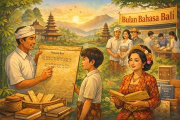 Bulan Bahasa Bali, Pelestarian Bahasa dan Aksara Bali