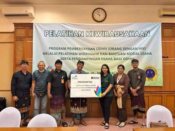  PLN Peduli Dorong Kemandirian ODHIV Lewat Pelatihan Wirausaha