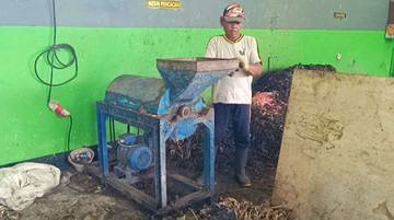 Mendoyo Dangin Tukad Sulap Sampah Jadi Kompos Bernilai