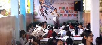 Ramah Tamah Anak Semarakkan Bulan Bahasa Bali